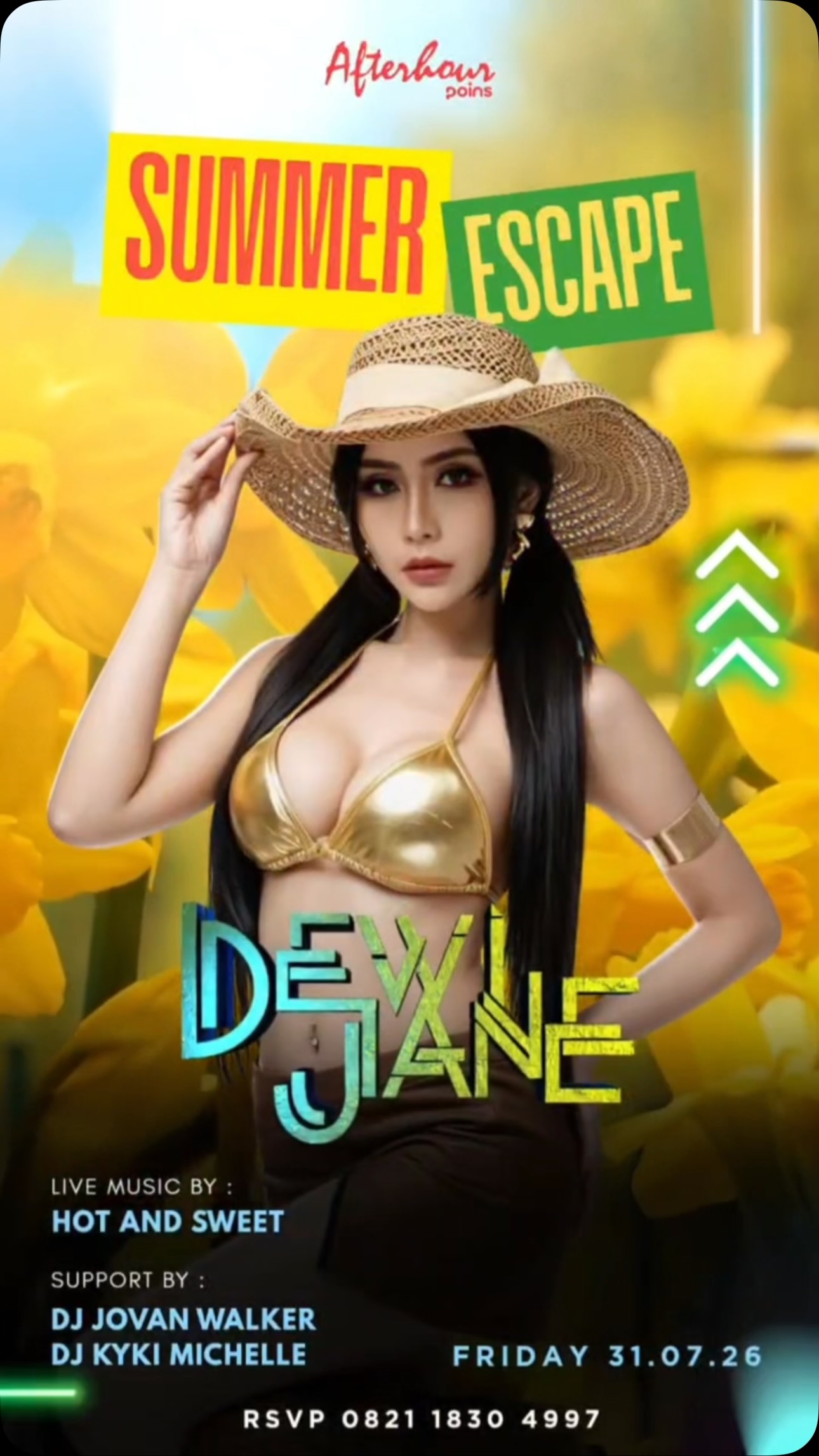 AFTERHOUR POINS JAKARTA - SUMMER ESCAPE (DEWI JANE)