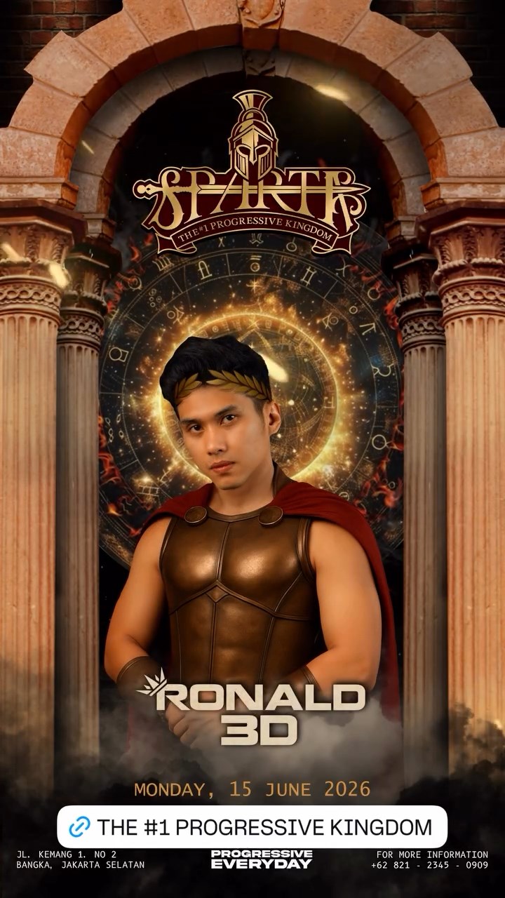 SPARTA LIVE BAR JAKARTA - RONALD 3D