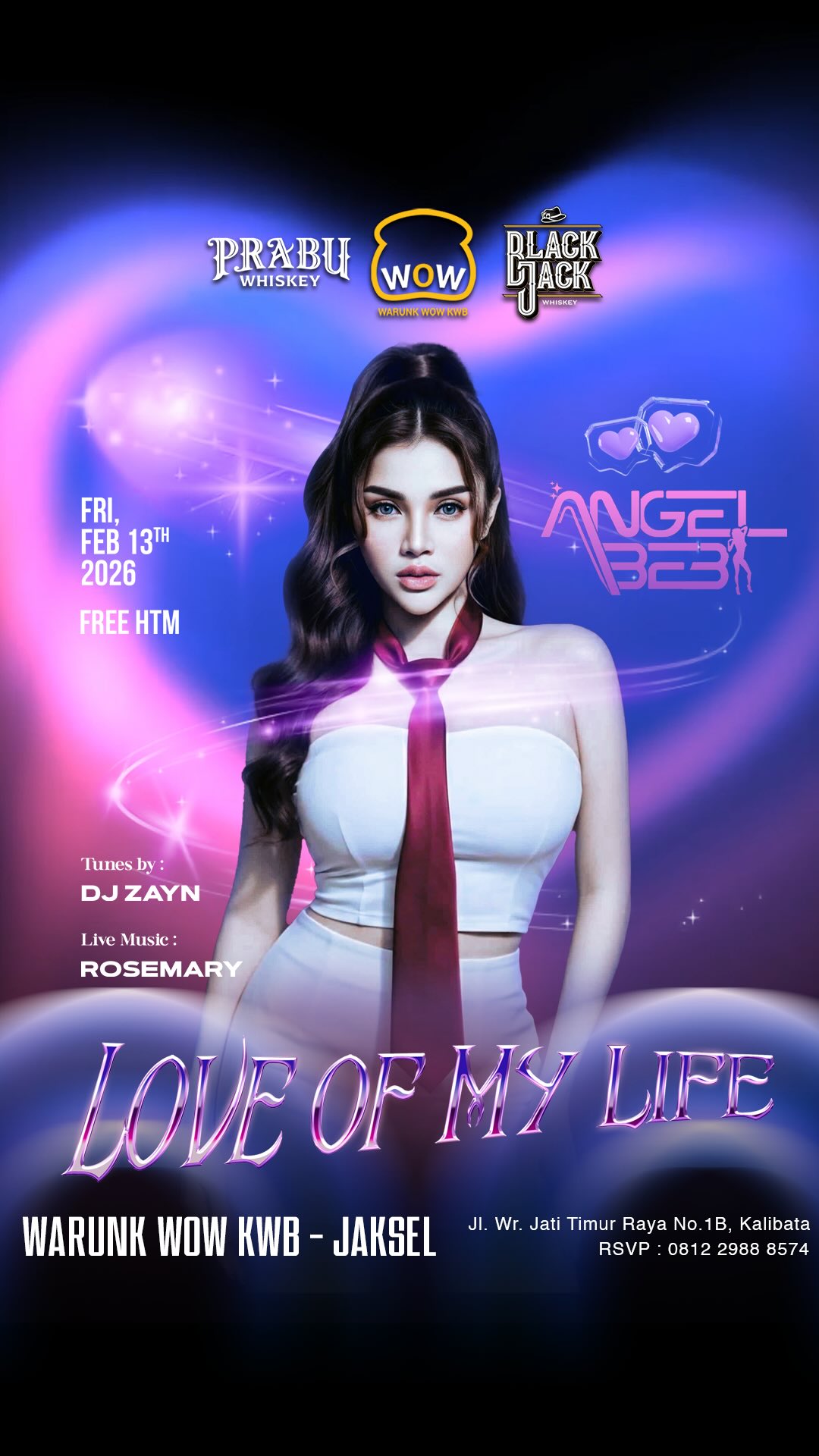WARUNK WOW KWB JAKARTA - LOVE OF MY LIFE (ANGEL BEBI)