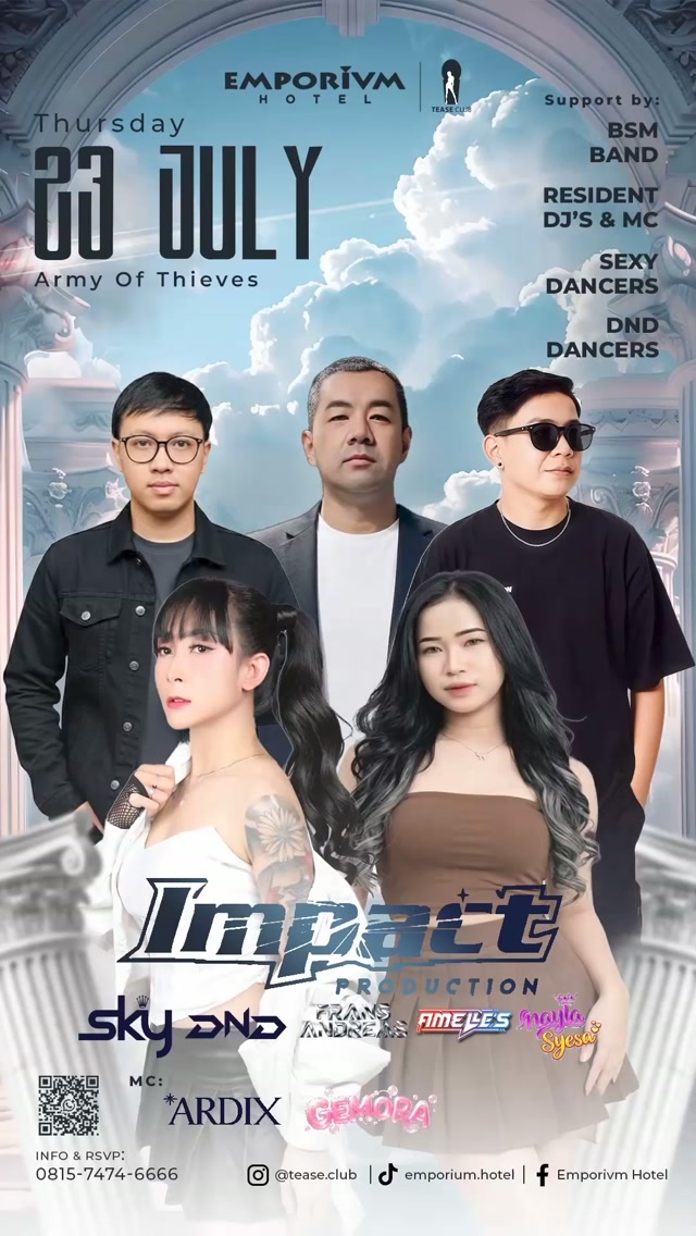 EMPORIUM TEASE CLUB JAKARTA - ARMY OF THIEVES (IMPACT PRODUCTION)