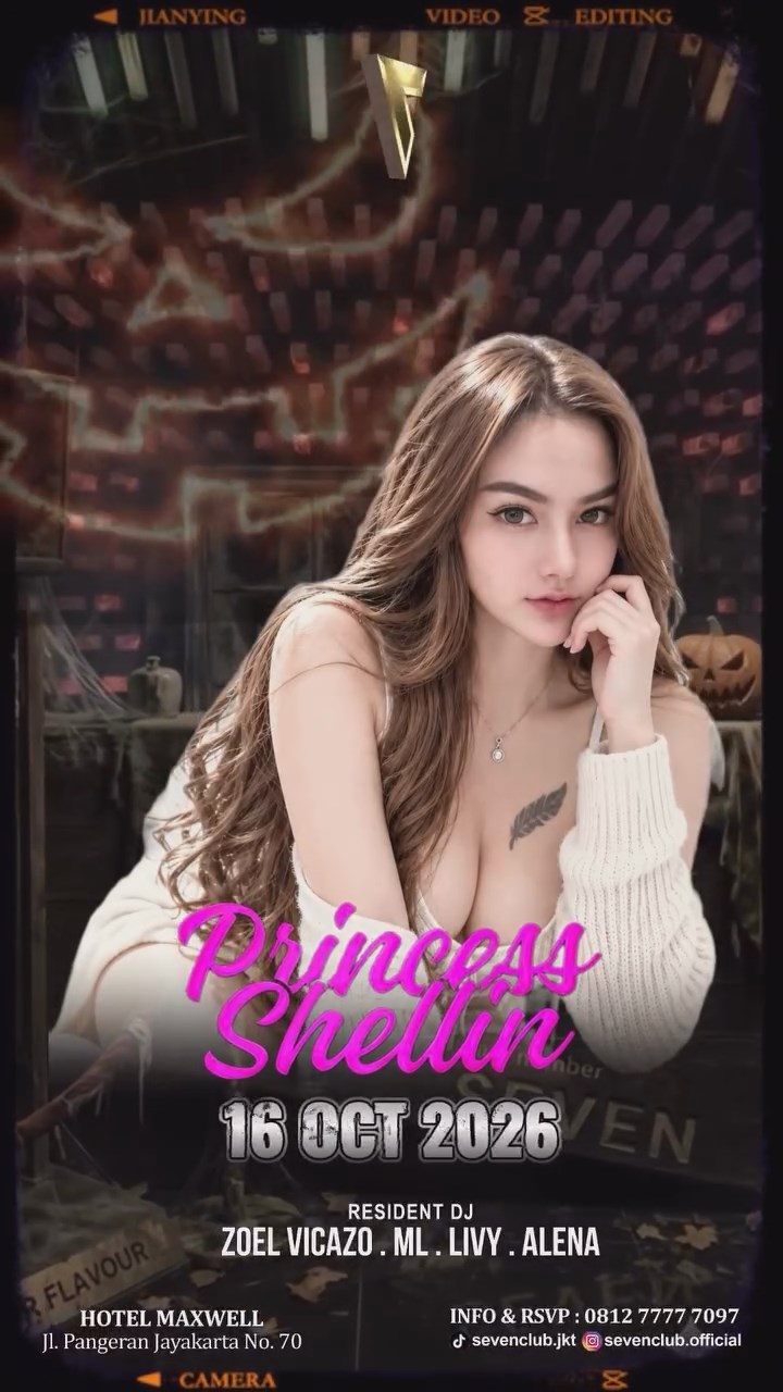 SEVEN CLUB JAKARTA - BOOBS BUSTER (PRINCESS SHELLIN)