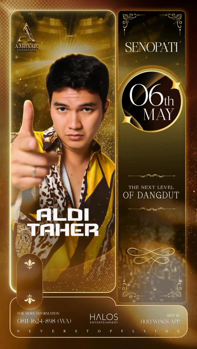 AMBYAR SUPERCLUB SENOPATI - ALDI TAHER