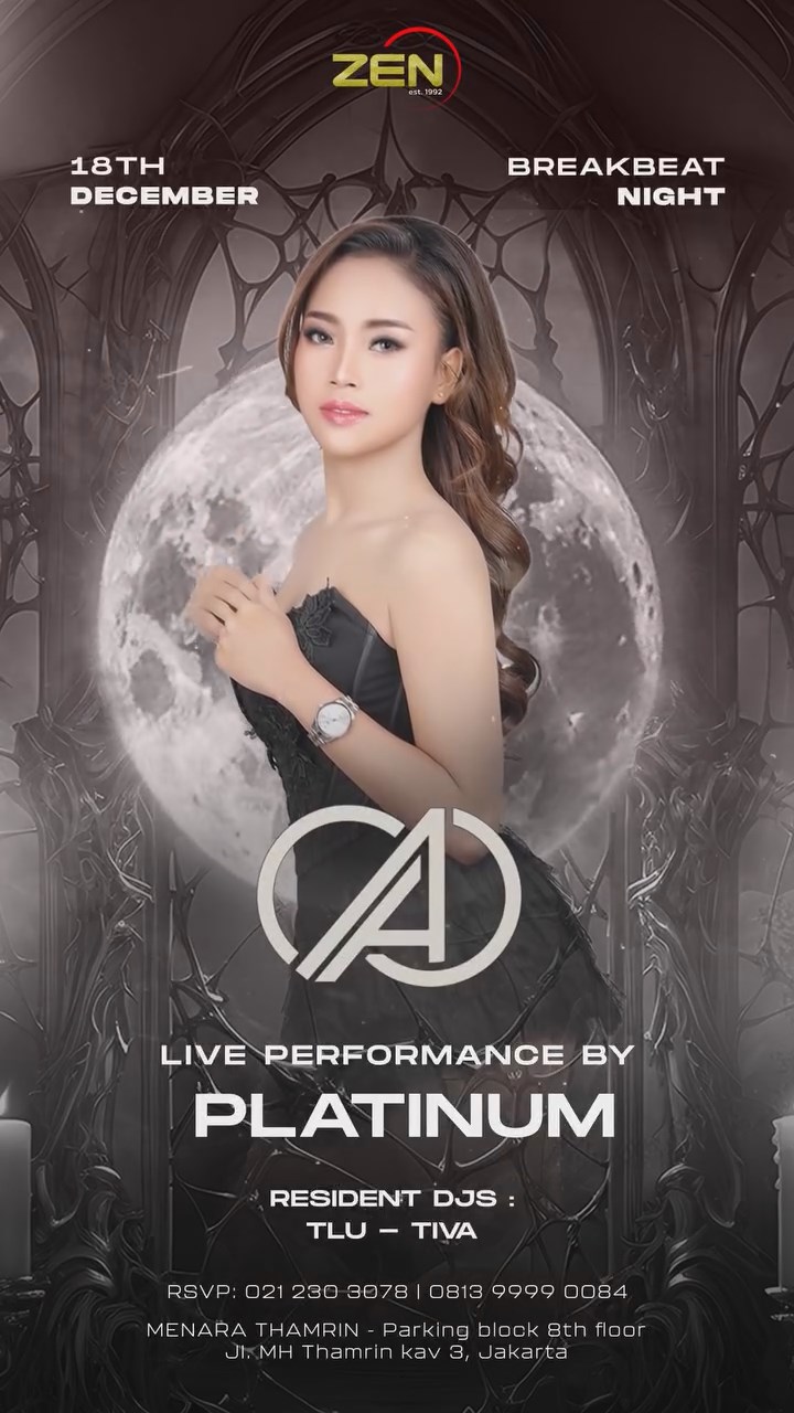 ZEN KTV & LOUNGE JAKARTA - BREAKBEAT NIGHT (CACA)