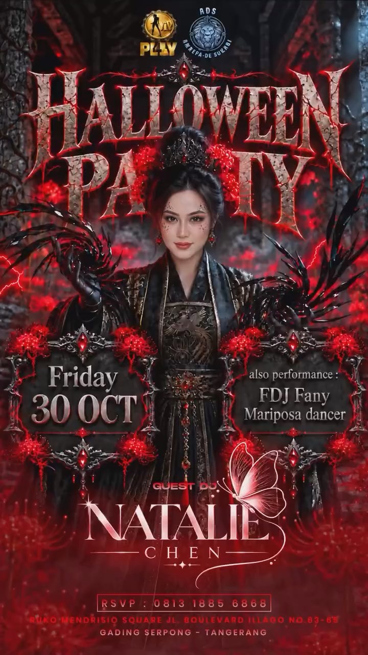 VIP PLAY GADING SERPONG - HALLOWEEN PARTY (NATALIE CHEN)