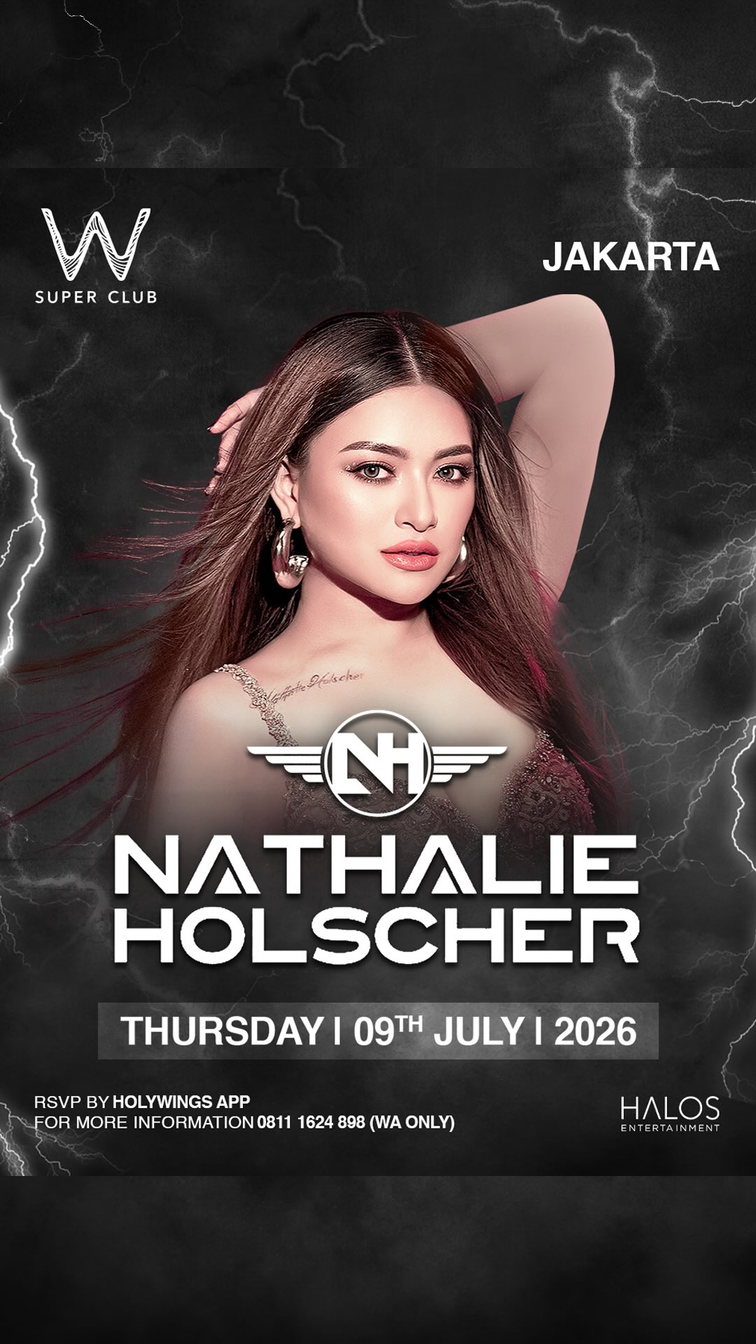 W SUPER CLUB TEBET JAKARTA - NATHALIE HOLSCHER