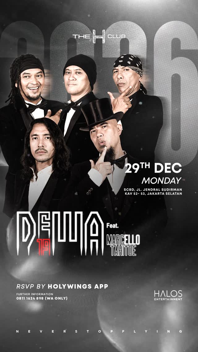 THE H CLUB SCBD JAKARTA - DEWA 19