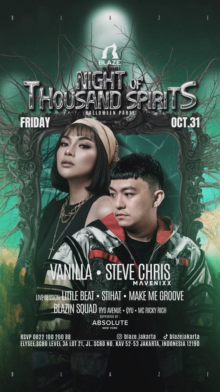 BLAZE JAKARTA - NIGHT OF THOUSAND SPIRITS (STEVE CHRIS X VANILLA)