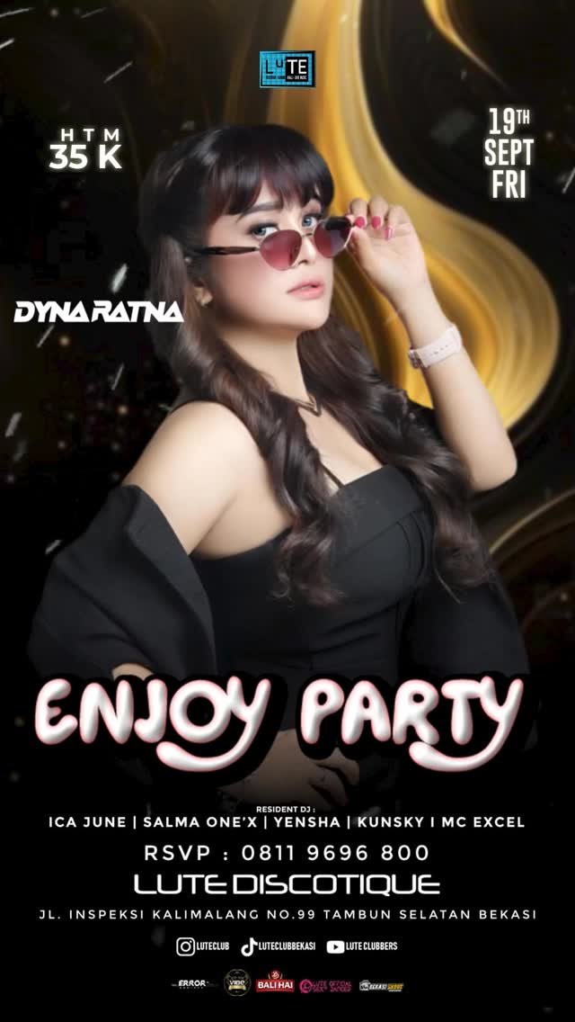 LUTE CLUB BEKASI - ENJOY PARTY (DYNA RATNA)