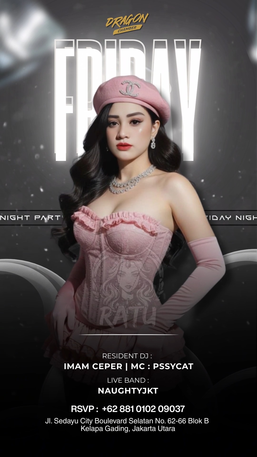 DRAGON BEER CHAMBER JAKARTA - FRIDAY NIGHT (RATU)
