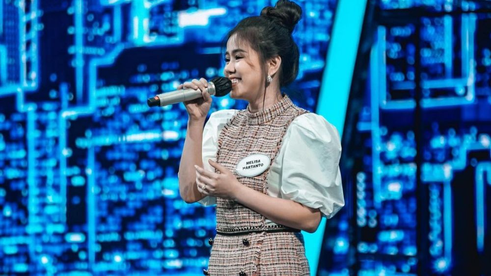 Cantiknya Pesona Melisa Hartanto Indonesian Idol Seperti Ibu Peri
