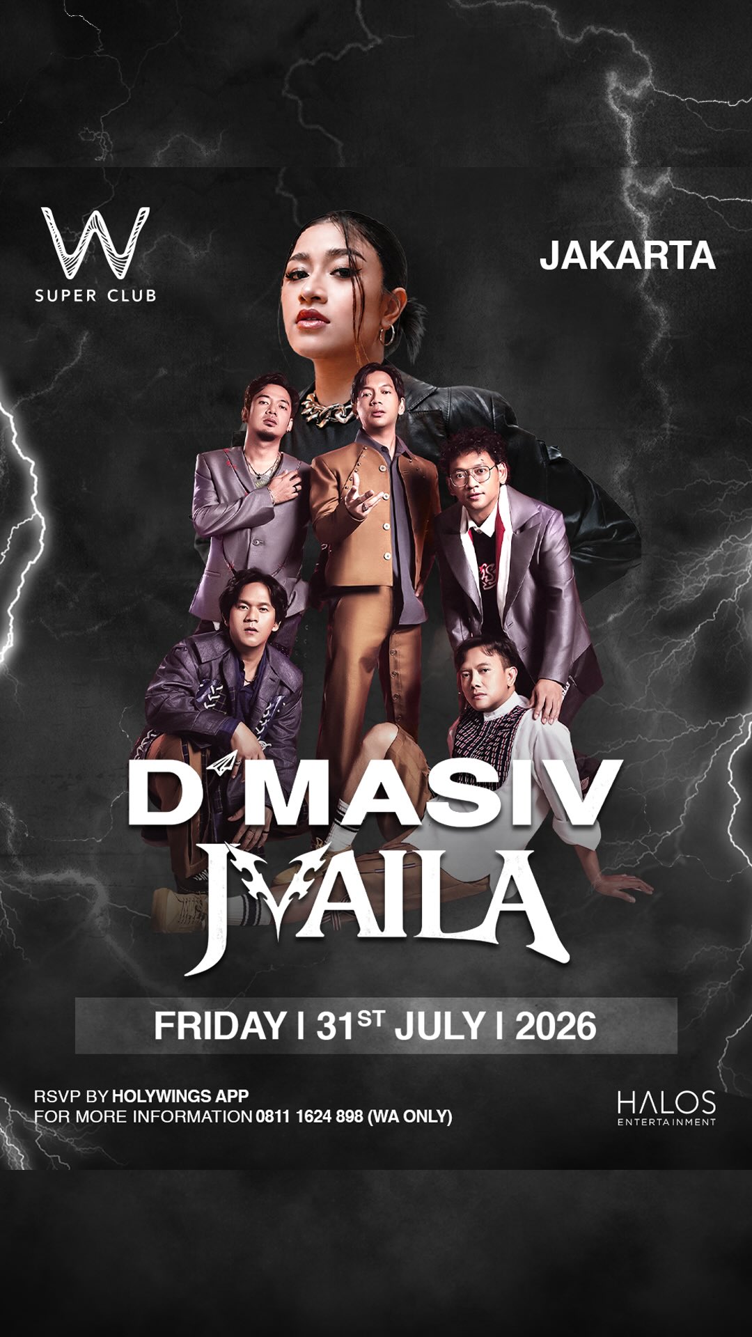 W SUPER CLUB TEBET JAKARTA - D'MASIV & JVAILA