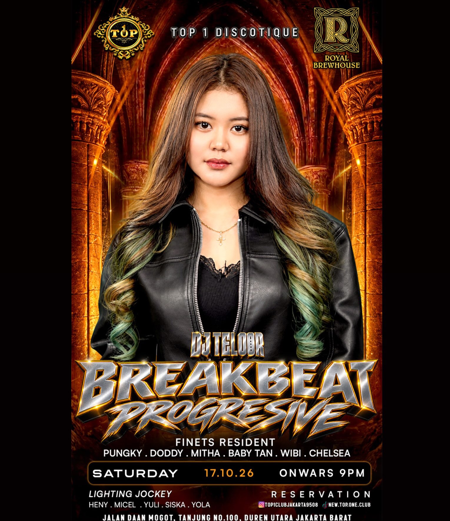 TOP 1 CLUB JAKARTA - BREAKBEAT PROGRESSIVE (TELOOR)