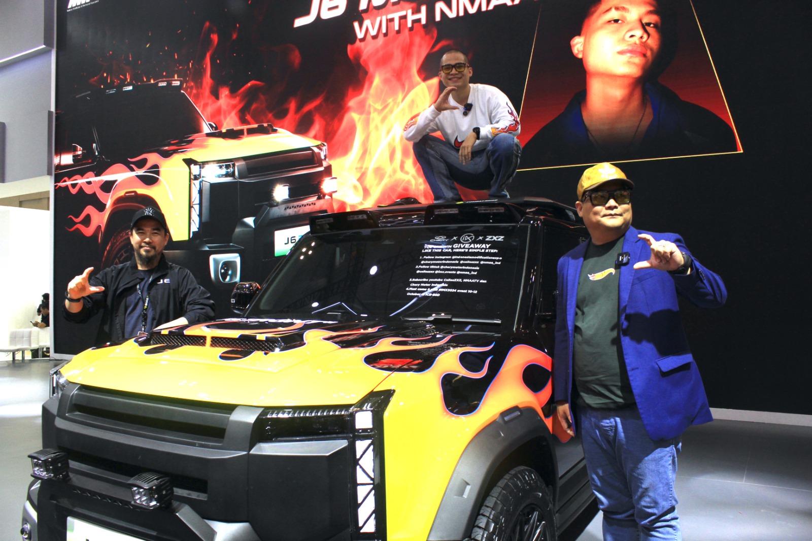 Supergiveaway Paling Gokil Tahun Ini, Chery J6 Modifikasi by Cellos ZXZ Hanya di IMX 2025