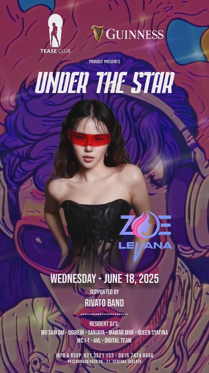 EMPORIUM TEASE CLUB JAKARTA - UNDER THE STAR (ZOE LEVANA)