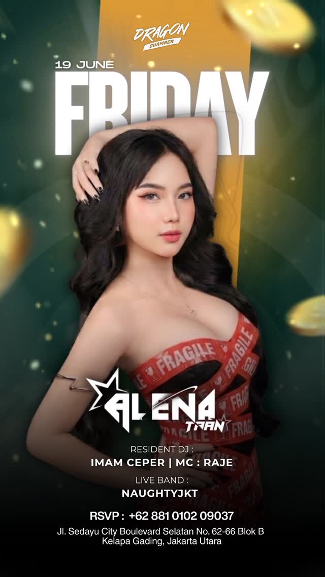 DRAGON BEER CHAMBER JAKARTA - FRIDAY NIGHT (ALENA)