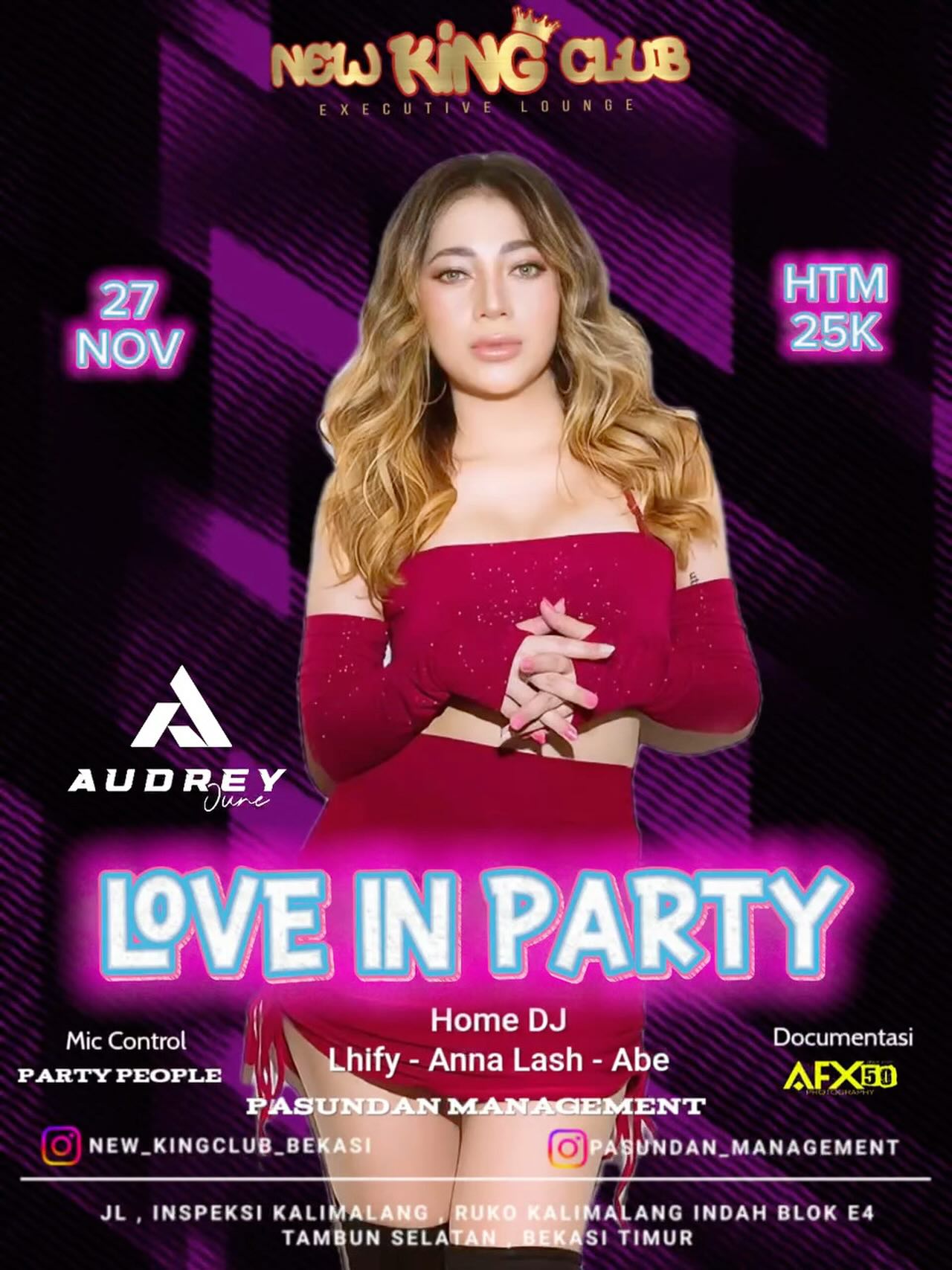 NEW KING CLUB BEKASI - AUDREY JUNE