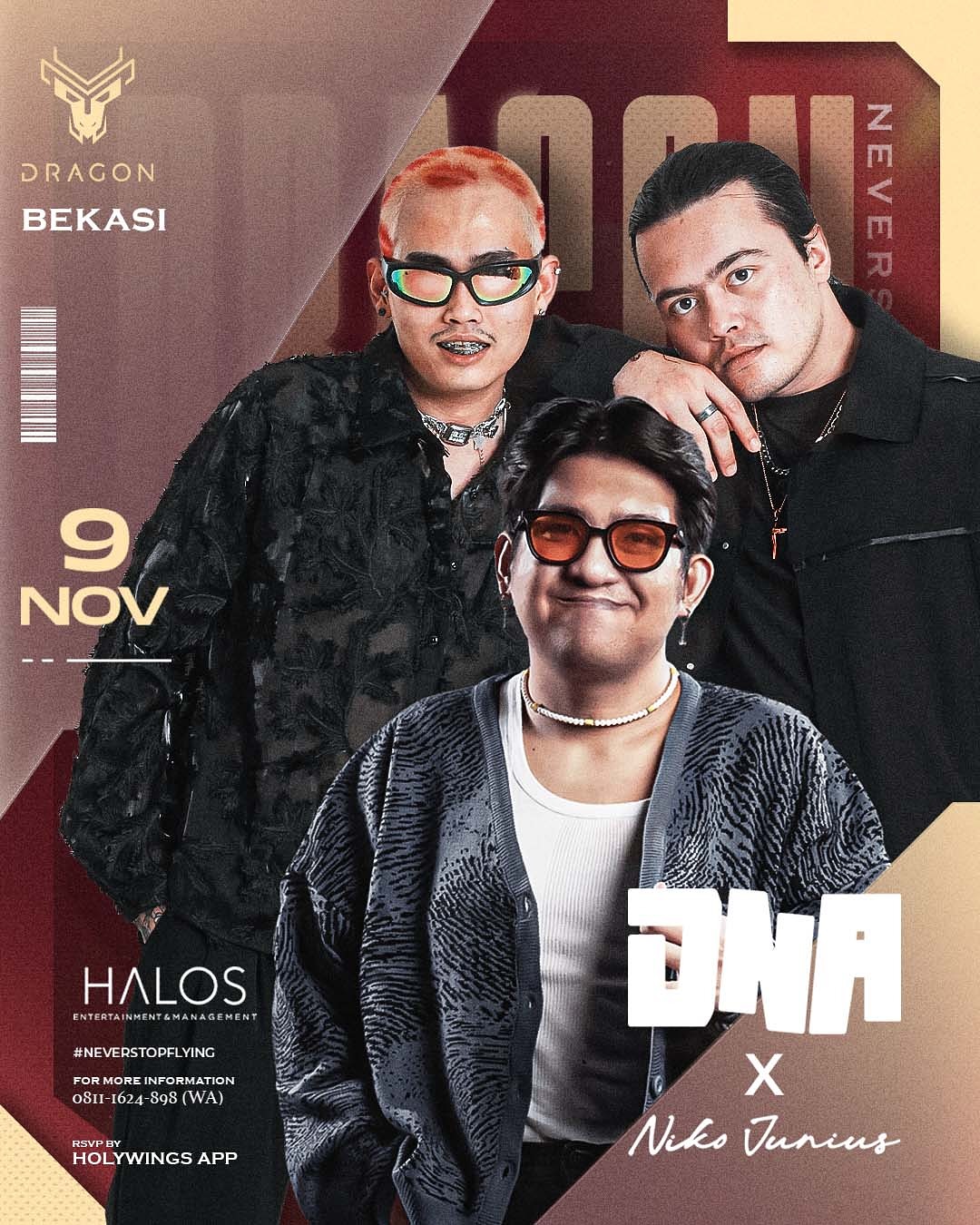 GOLD DRAGON BEKASI - DNA X NIKO JUNIUS