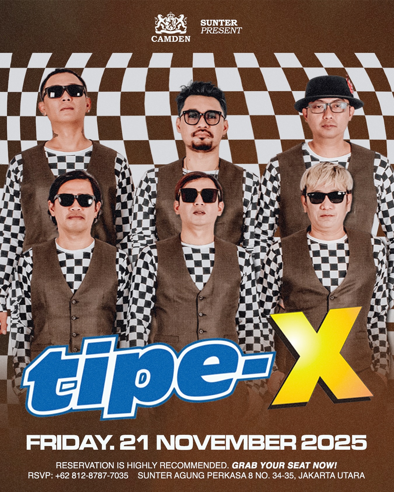 CAMDEN SUNTER JAKARTA - TIPE-X