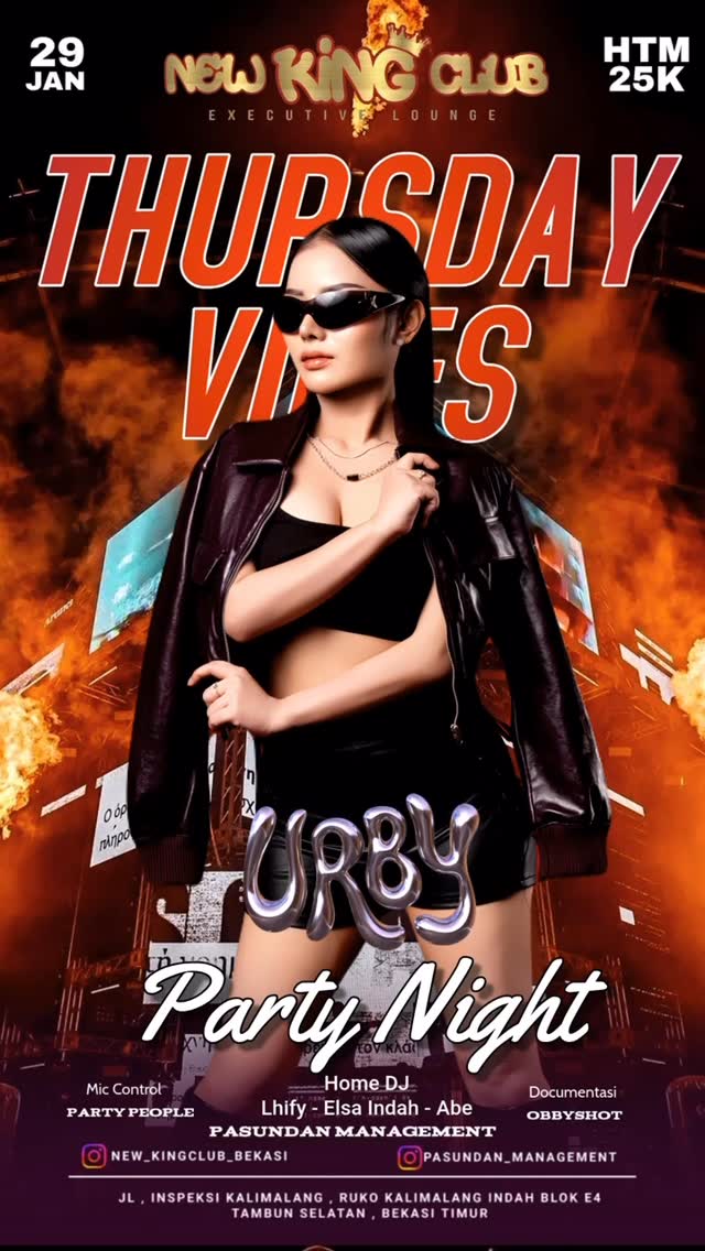 NEW KING CLUB BEKASI - THURSDAY VIBES (URBY)