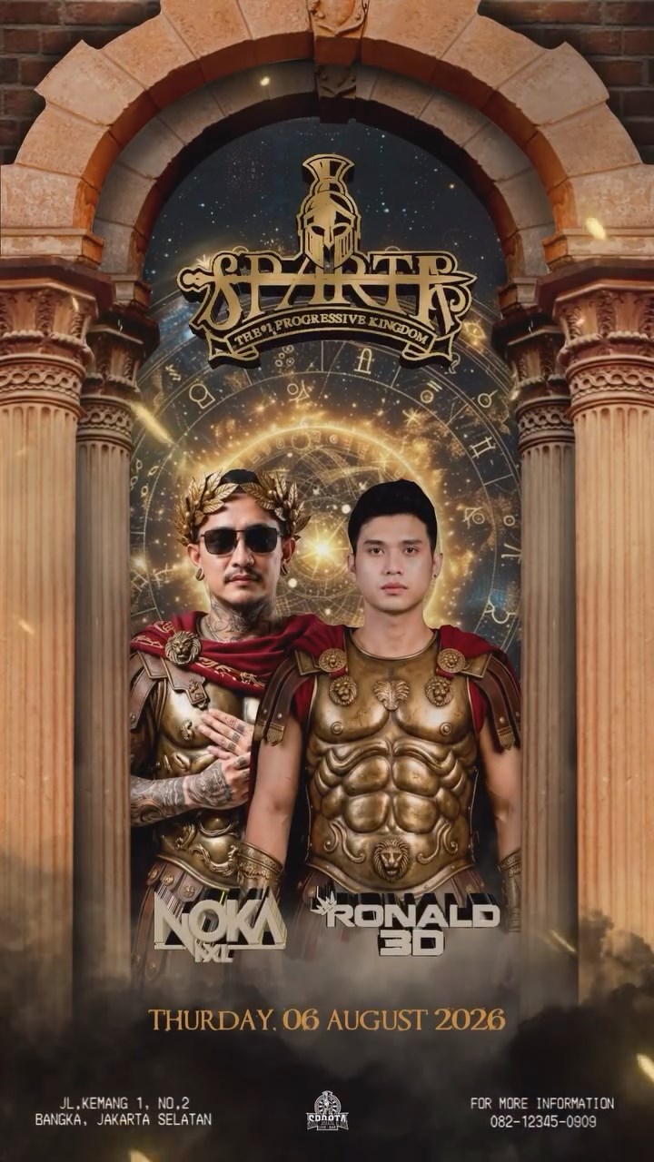 SPARTA LIVE BAR JAKARTA - NOKA AXL & RONALD 3D