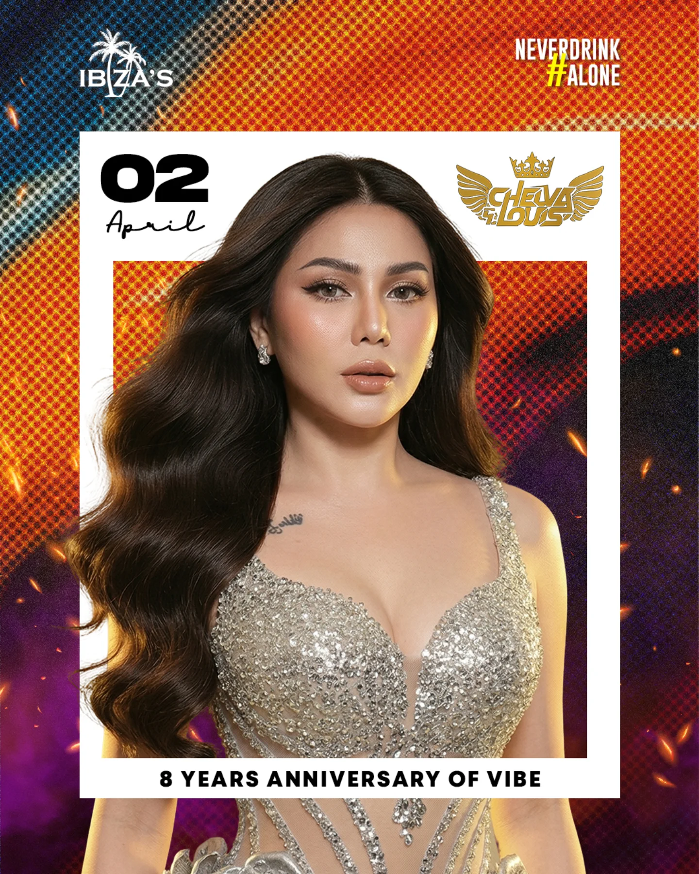 IBZA'S BAR KELAPA GADING - 8 YEARS ANNIVERSARY OF VIBE (CHELVA LOUIS)