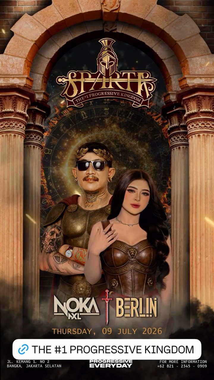 SPARTA LIVE BAR JAKARTA - NOKA AXL & BERLIN