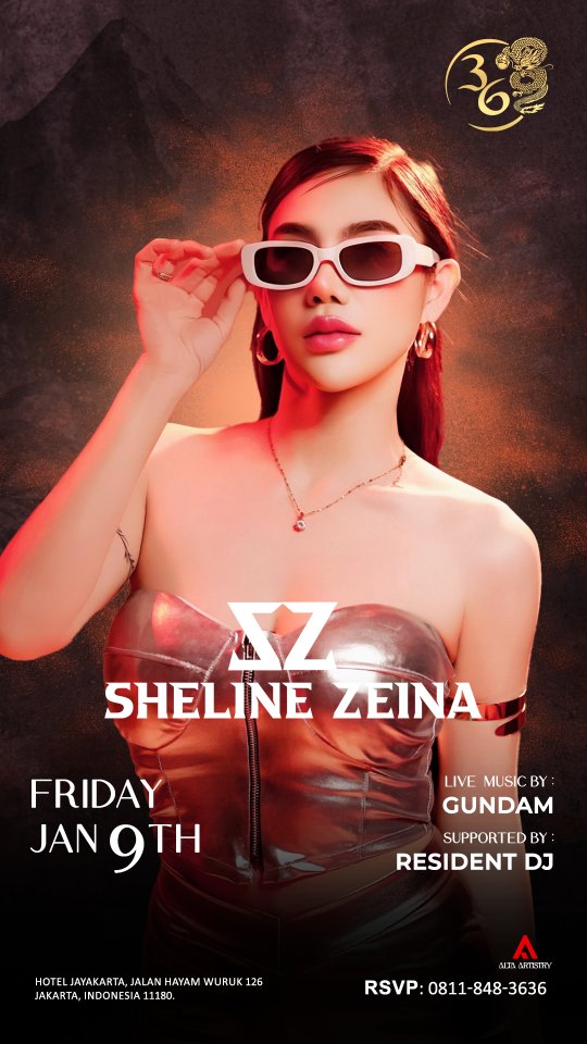 CLUB 36 MANGGA BESAR JAKARTA - SHELINE ZEINA