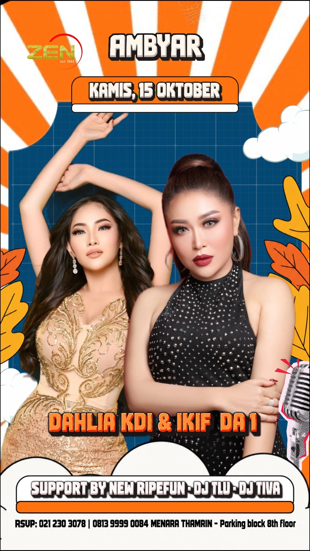 ZEN KTV & LOUNGE JAKARTA - AMBYAR (DAHLIA KDI & IKIF DA1)