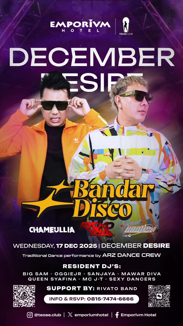 EMPORIUM TEASE CLUB JAKARTA - DECEMBER DESIRE (BANDAR DISCO)