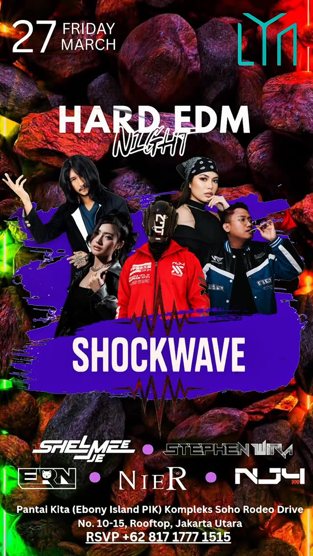 LYN SKY LOUNGE JAKARTA - HARD EDM NIGHT