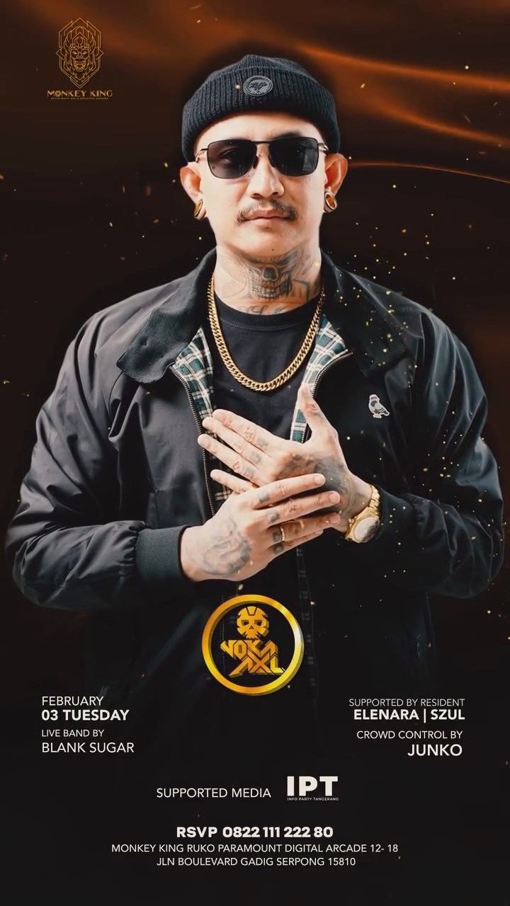 MONKEY KING BAR & LOUNGE GADING SERPONG - BREAKBEAT NIGHT (NOKA AXL)