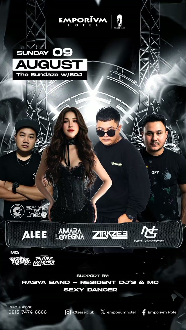 EMPORIUM TEASE CLUB JAKARTA - THE SUNDAZE (SOJ)