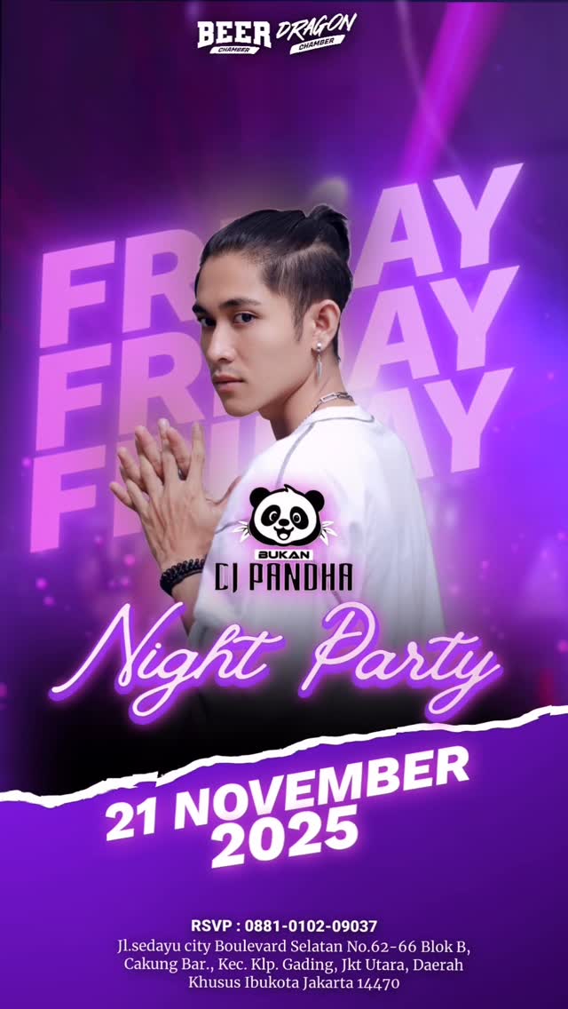 DRAGON BEER CHAMBER JAKARTA - NIGHT PARTY (BUKAN DJ PANDA)