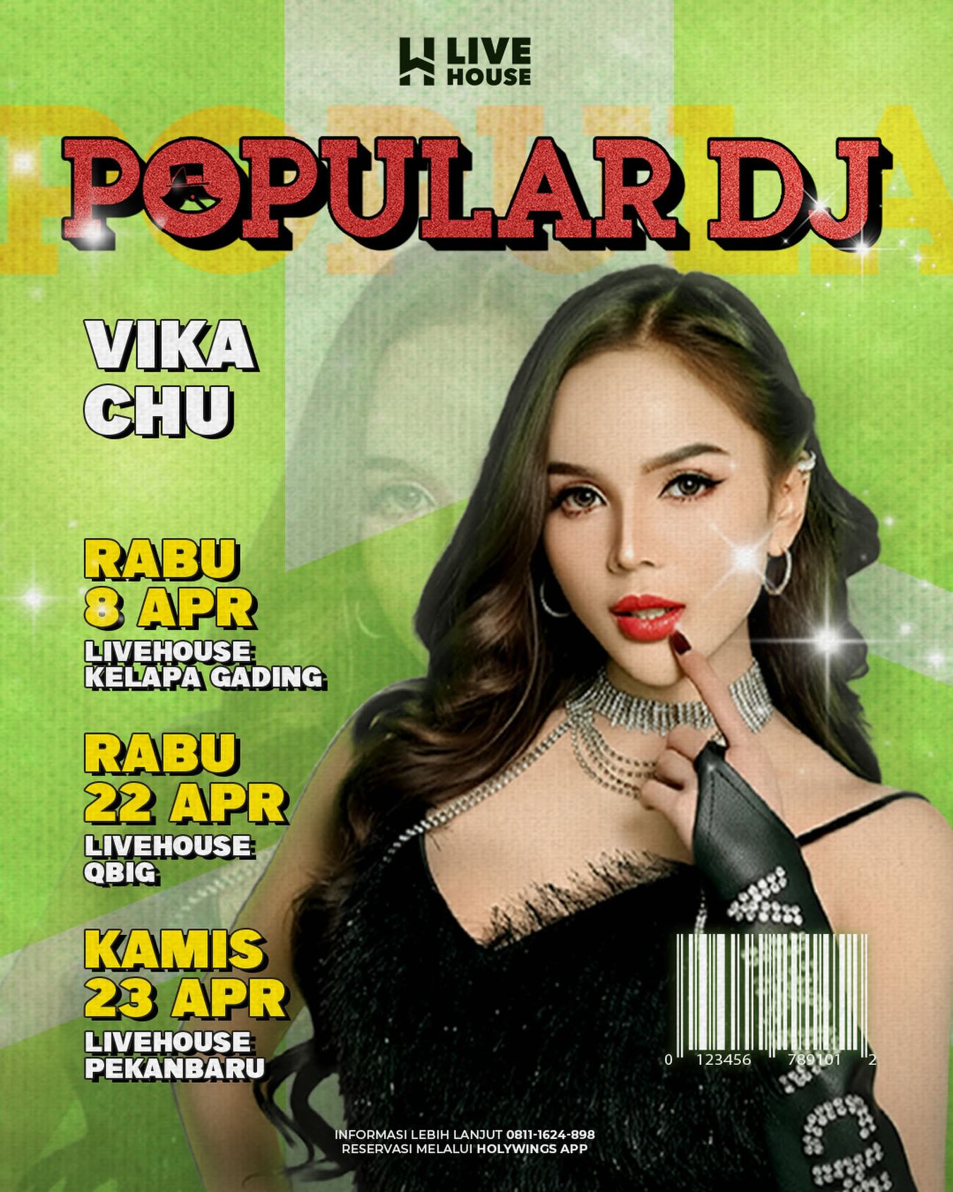 LIVEHOUSE KELAPA GADING - VIKA CHU