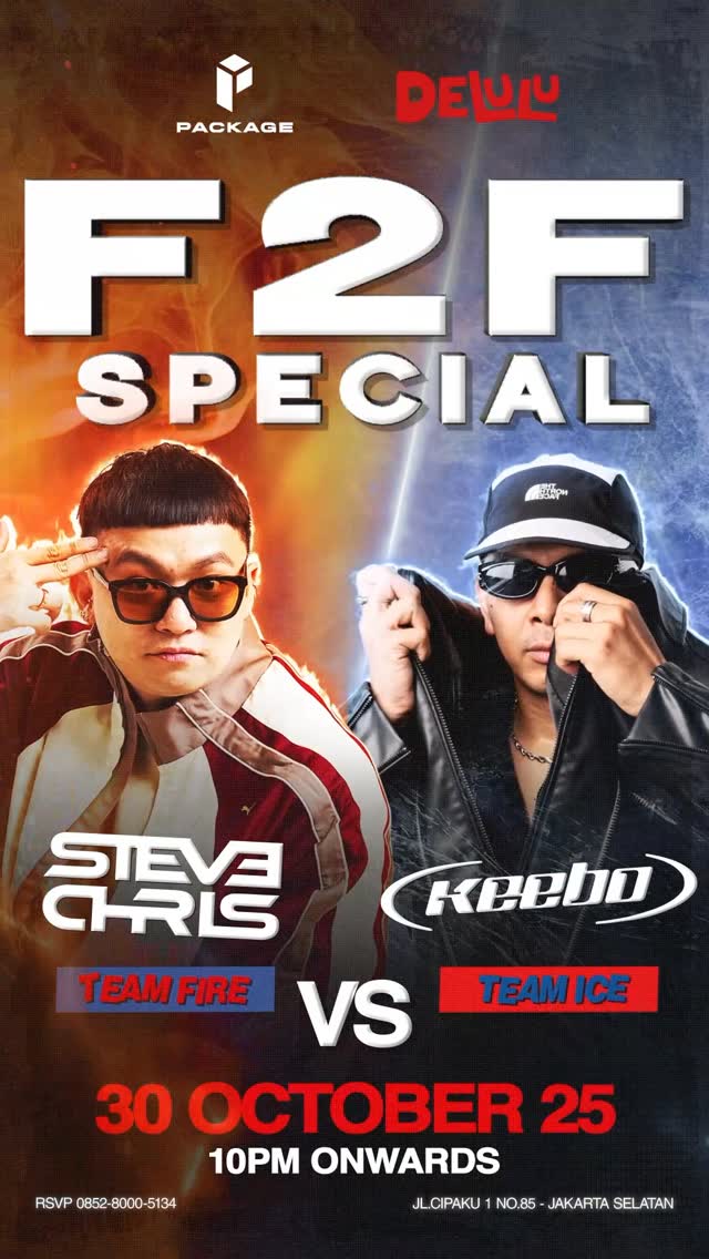 DELULU JAKARTA - F2F SPECIAL (STEVE CHRIS VS KEEBO)