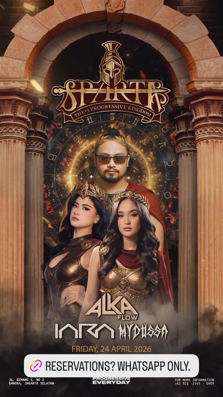 SPARTA LIVE BAR JAKARTA - ALKA FLOW, IARA, MYDUSSA