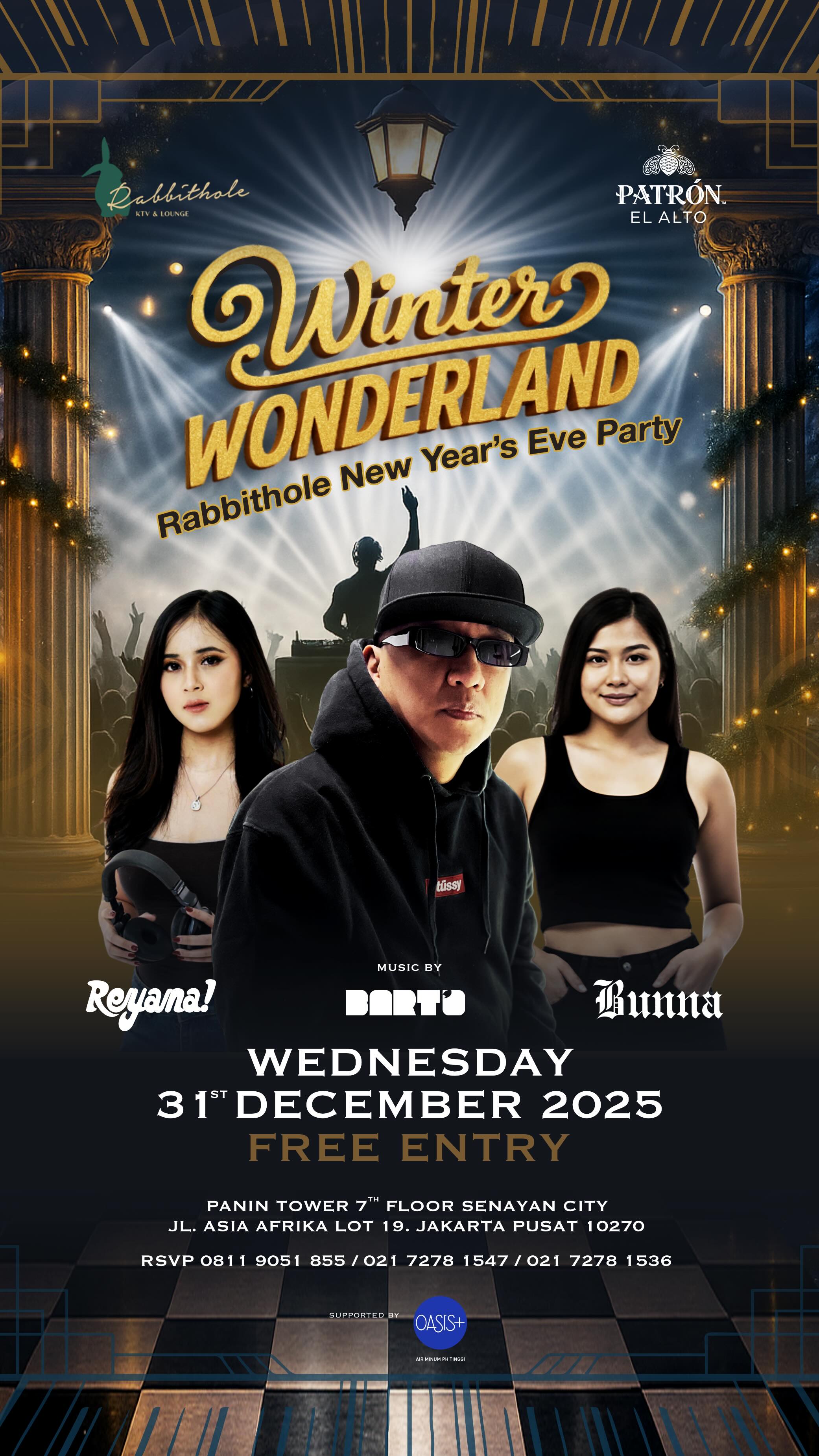 RABBITHOLE KTV & LOUNGE SENAYAN - WINTER WONDERLAND