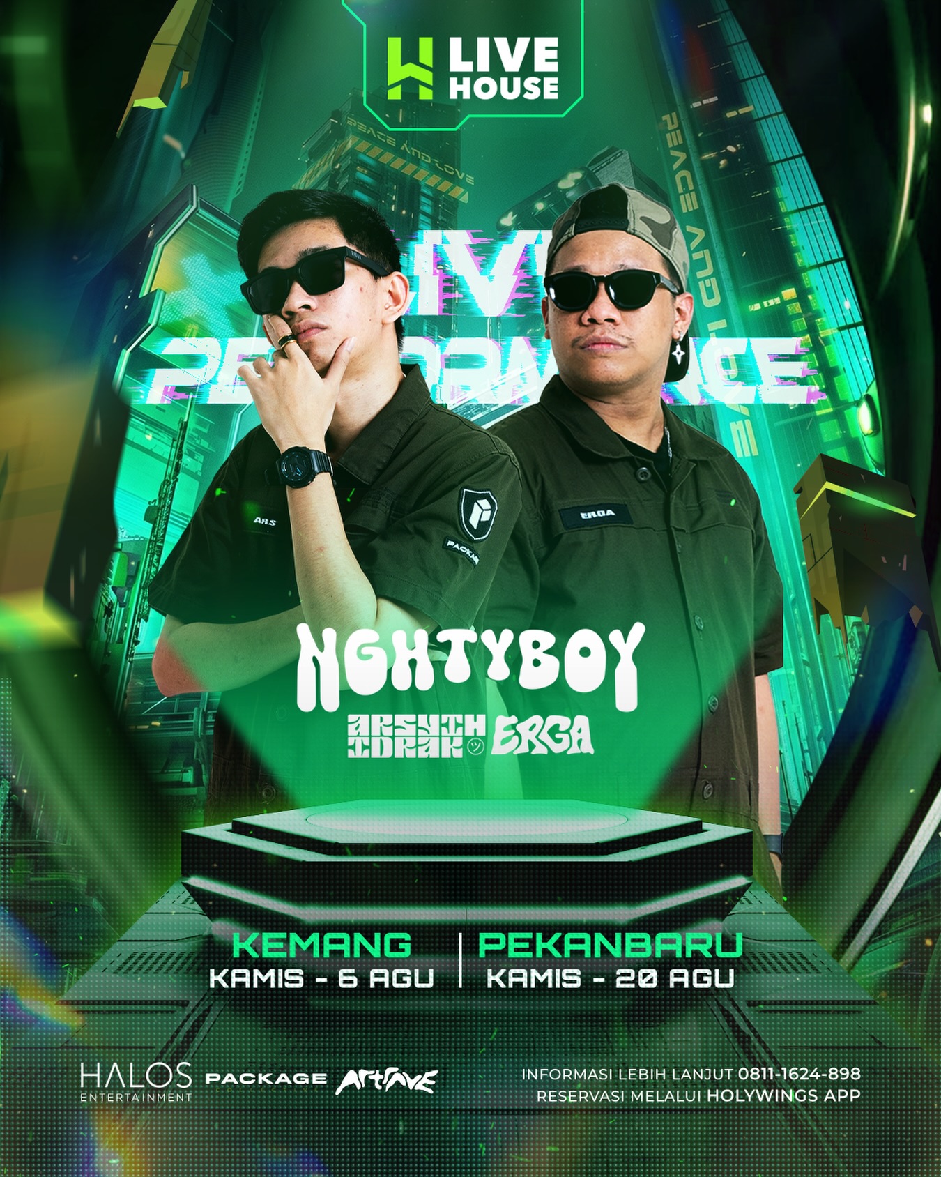 LIVEHOUSE KEMANG - NGHTYBOY