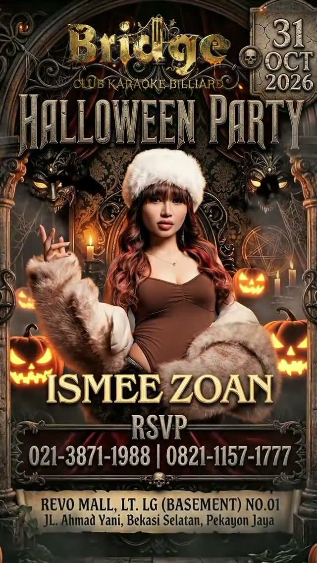 BRIDGE CLUB BEKASI - HALLOWEEN PARTY (ISMEE ZOAN)