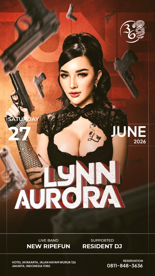 CLUB 36 MANGGA BESAR JAKARTA - LYNN AURORA