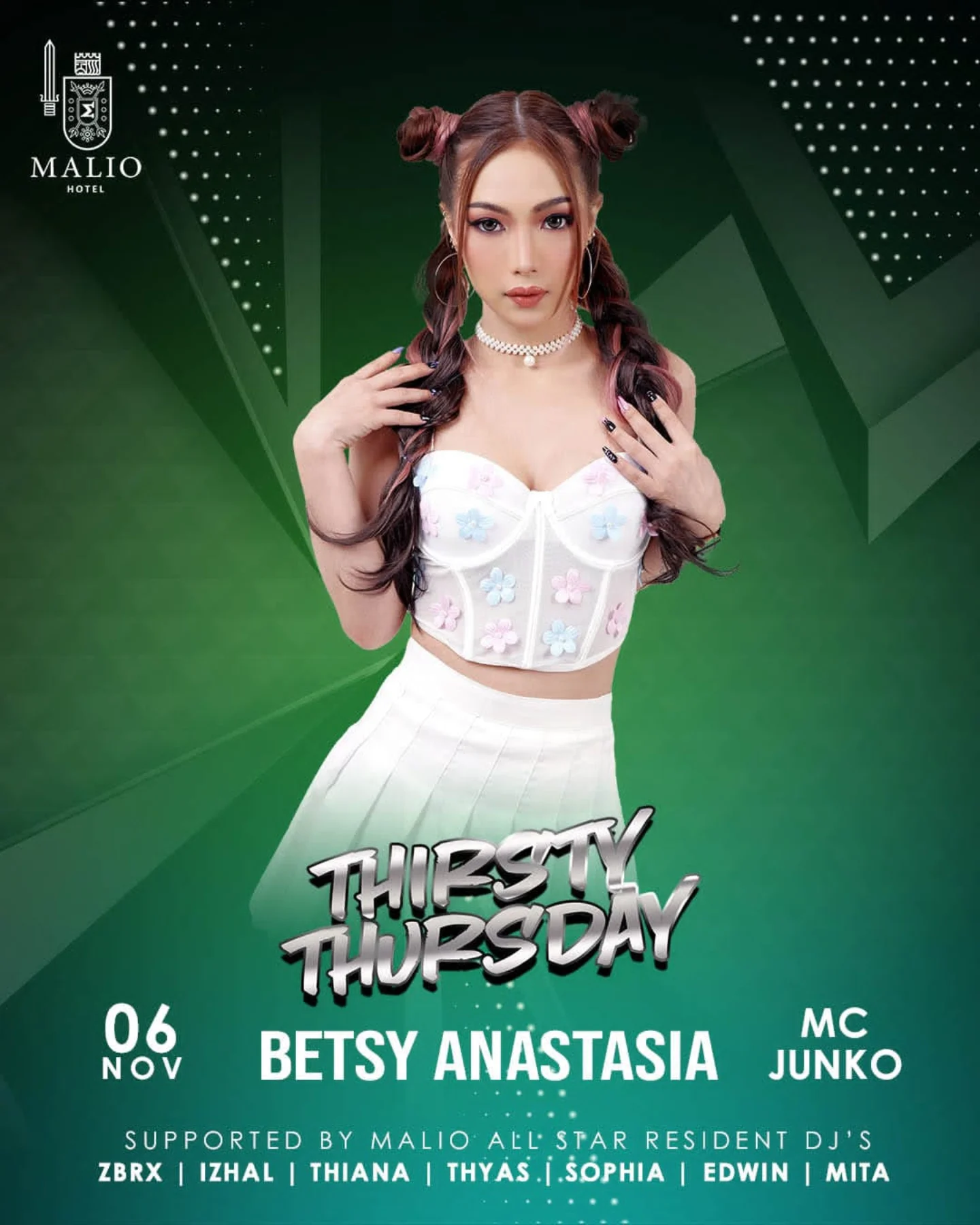 MALIO HOTEL JAKARTA - THIRSTY THURSDAY (BETSY ANASTASIA)