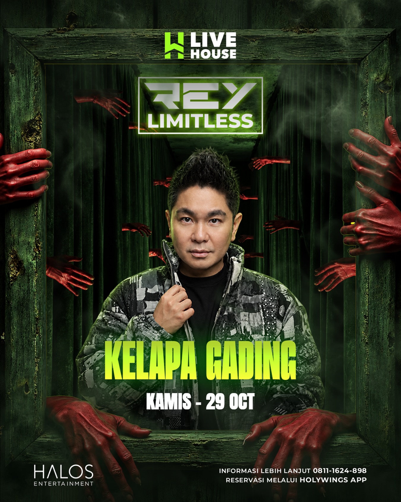LIVEHOUSE KELAPA GADING - REY LIMITLESS