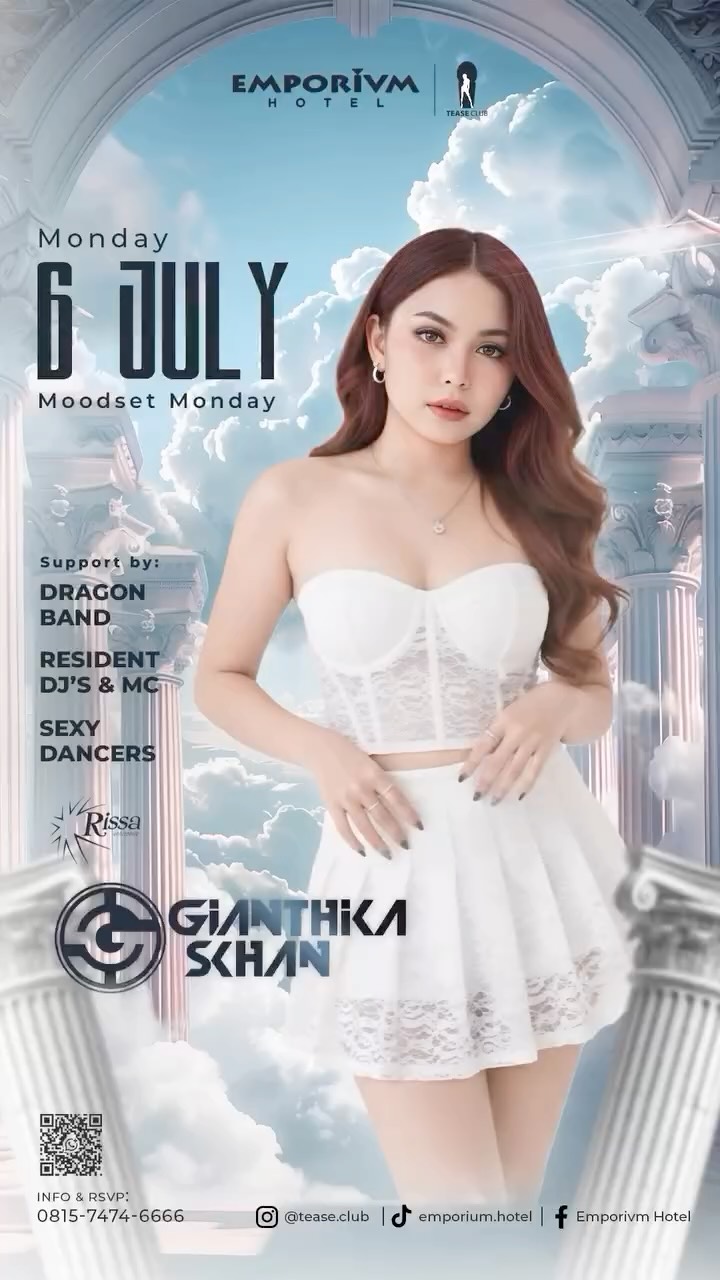 EMPORIUM TEASE CLUB JAKARTA - MOODSET MONDAY (GIANTHIKA SKHAN)