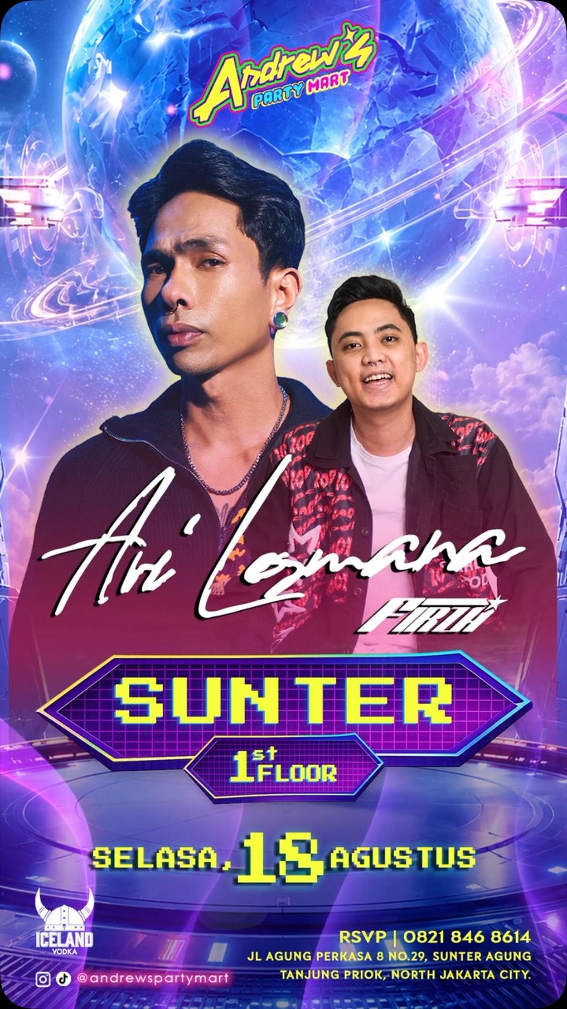 ANDREW'S PARTY MART SUNTER - ARI LESMANA