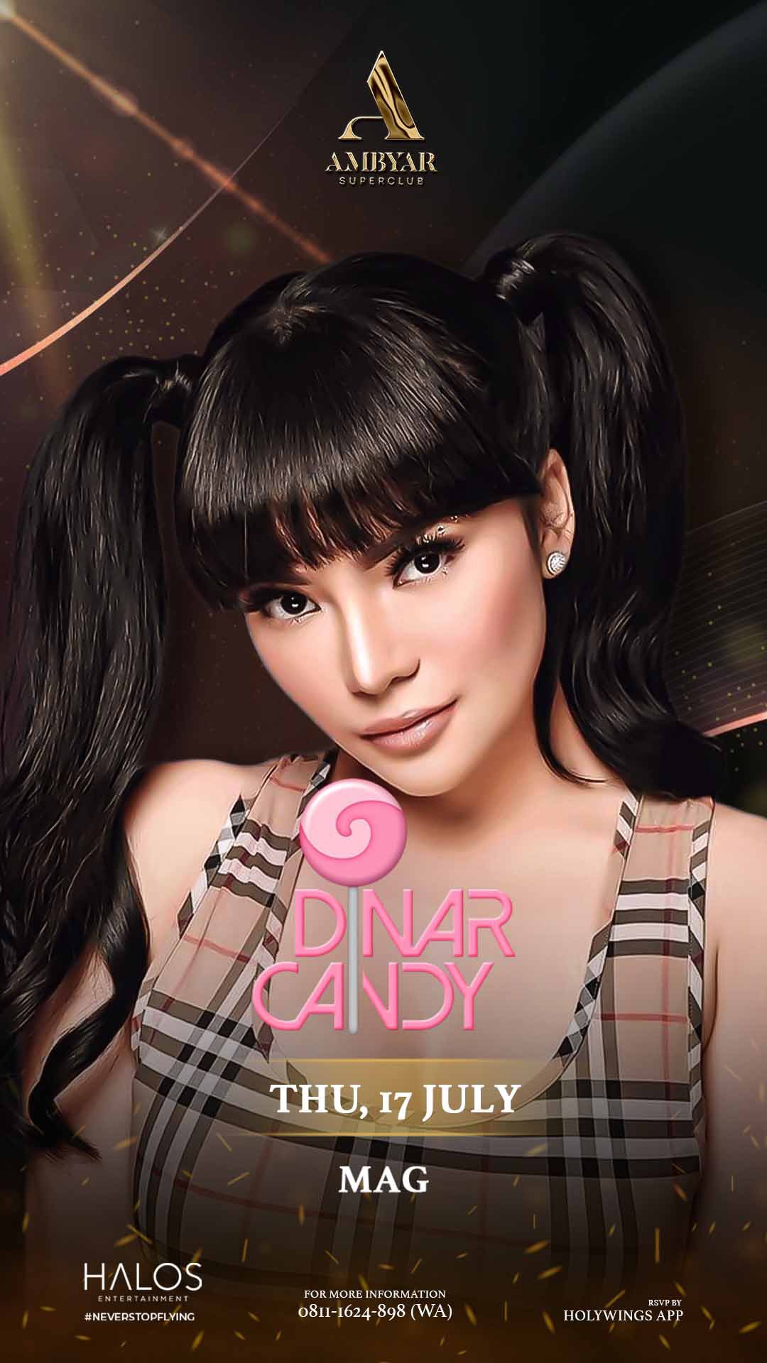 AMBYAR SUPERCLUB MALL ARTHA GADING - DINAR CANDY