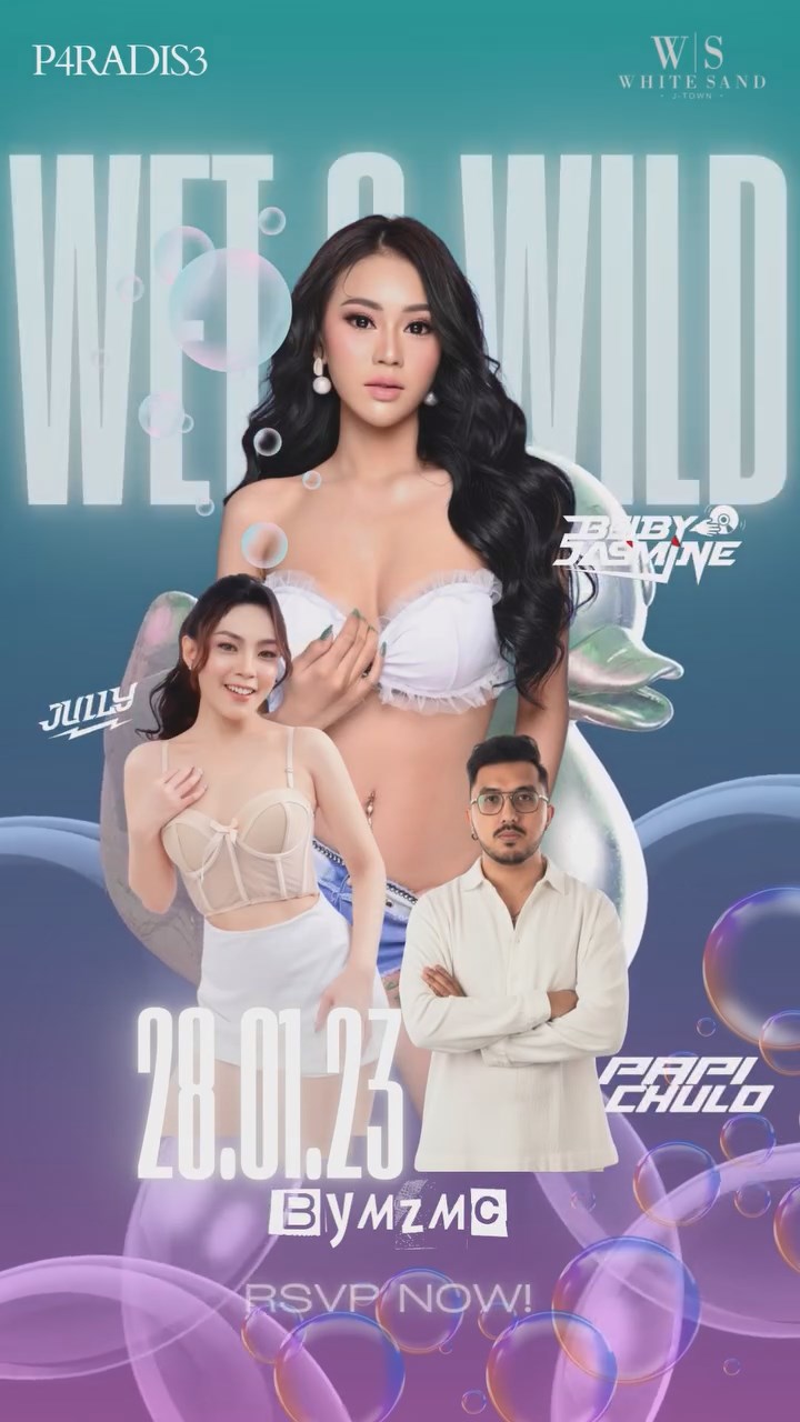 WHITE SAND KELAPA GADING JAKARTA - WET & WILD (BEIBY JASMINE & JULLY)