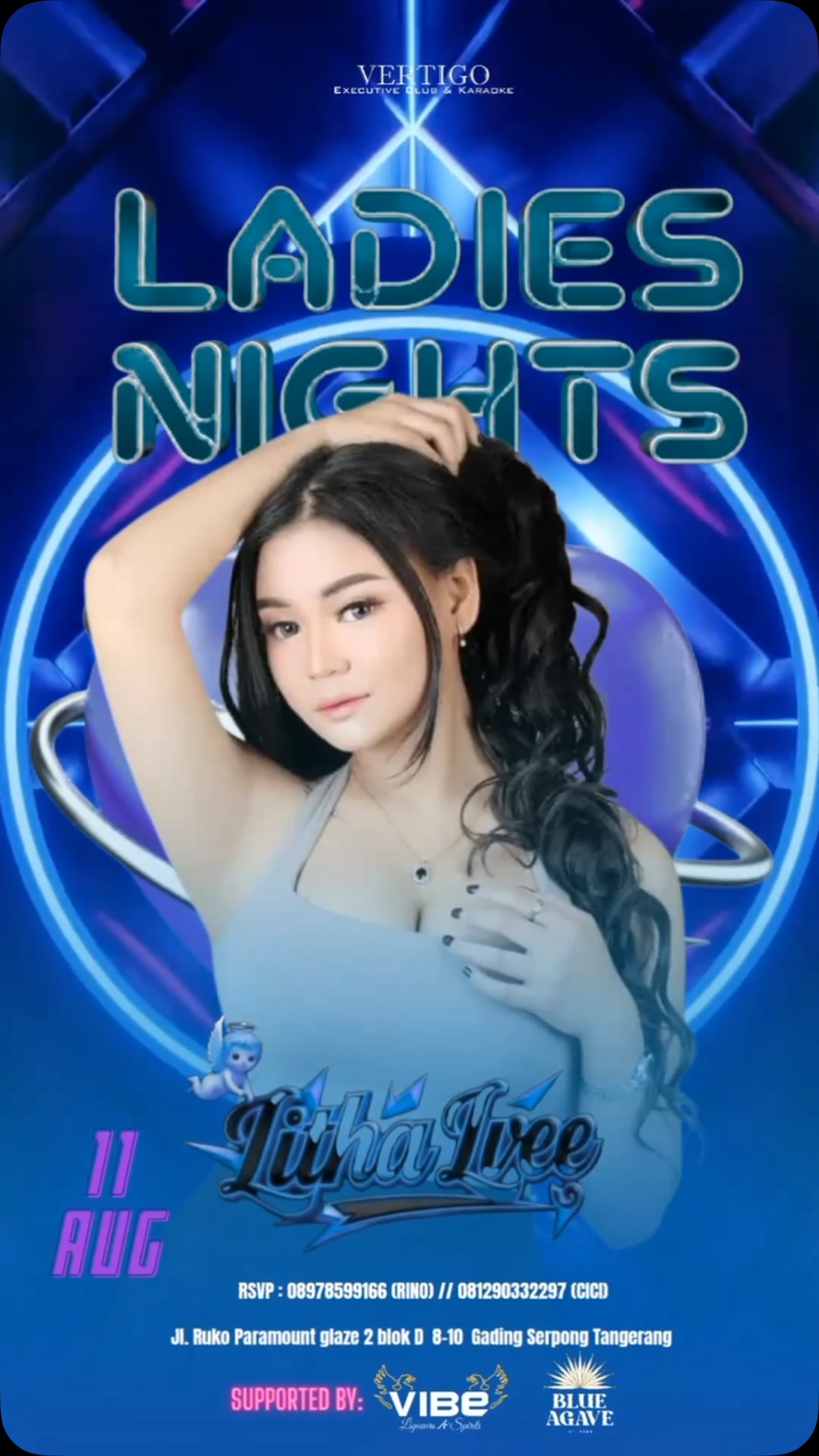 VERTIGO CLUB GADING SERPONG - LADIES NIGHTS (LITHA IVEE)