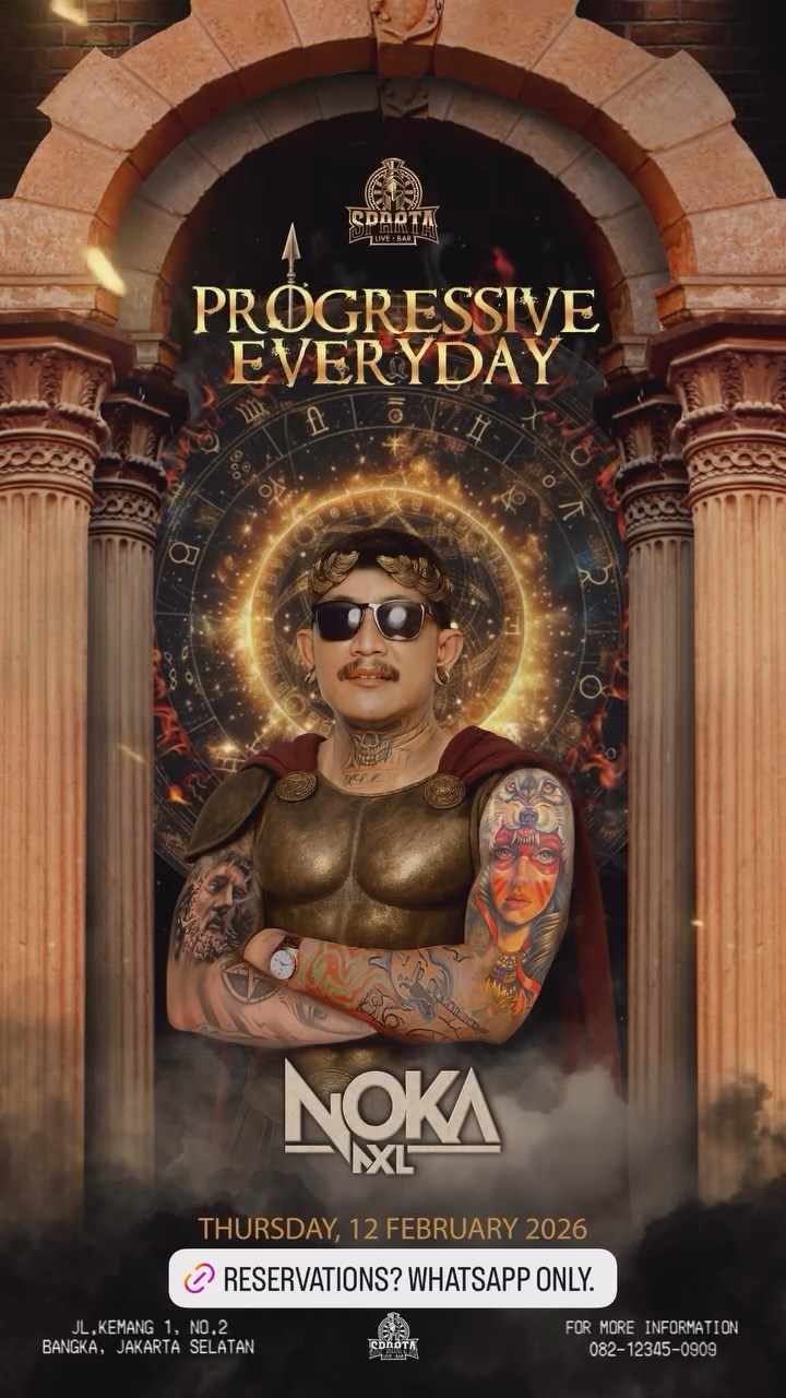 SPARTA LIVE BAR JAKARTA - NOKA AXL
