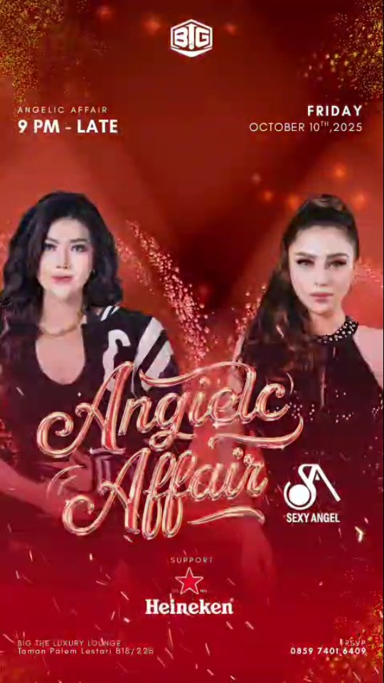 BIG THE LUXURY LOUNGE JAKARTA - ANGELIC AFFAIR (SEXY ANGEL)