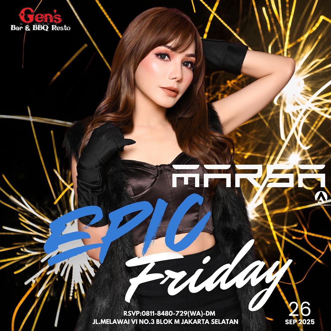GEN'S BAR JAKARTA - EPIC FRIDAY (MARSA)